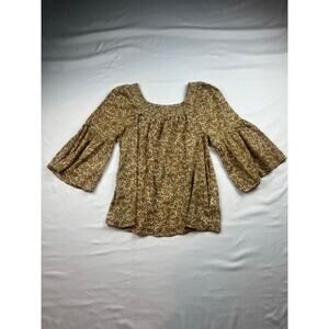 Chaps floral bohemian top. Size Small